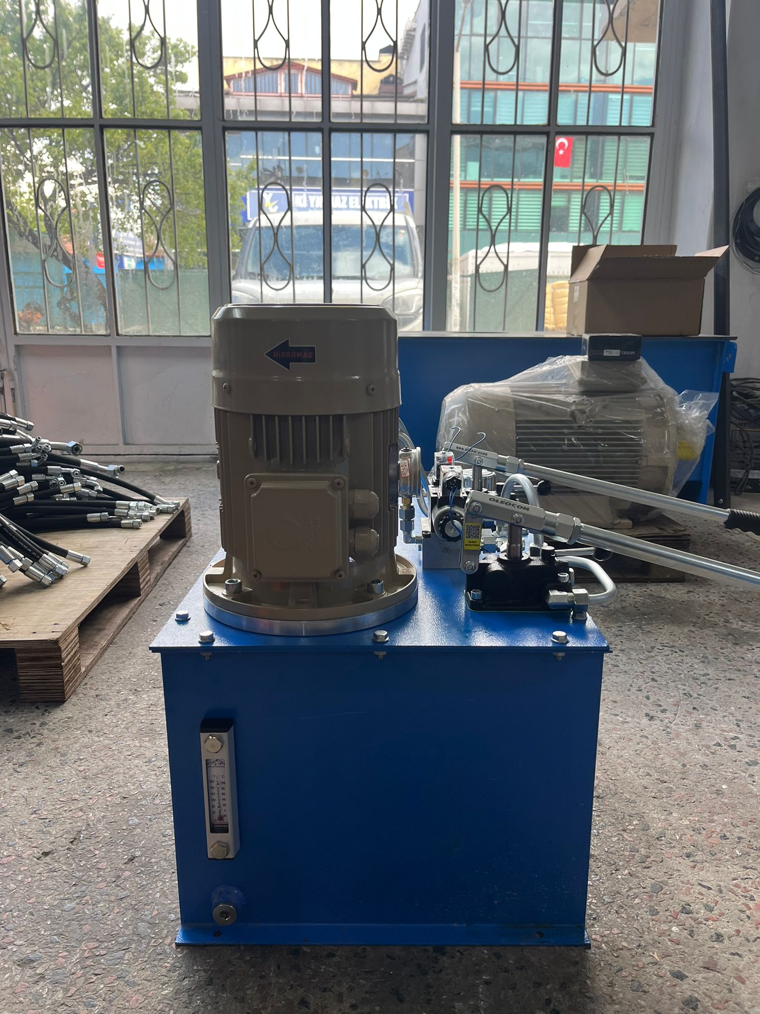 Özel İmalat Hidrolik Güç Üniteleri