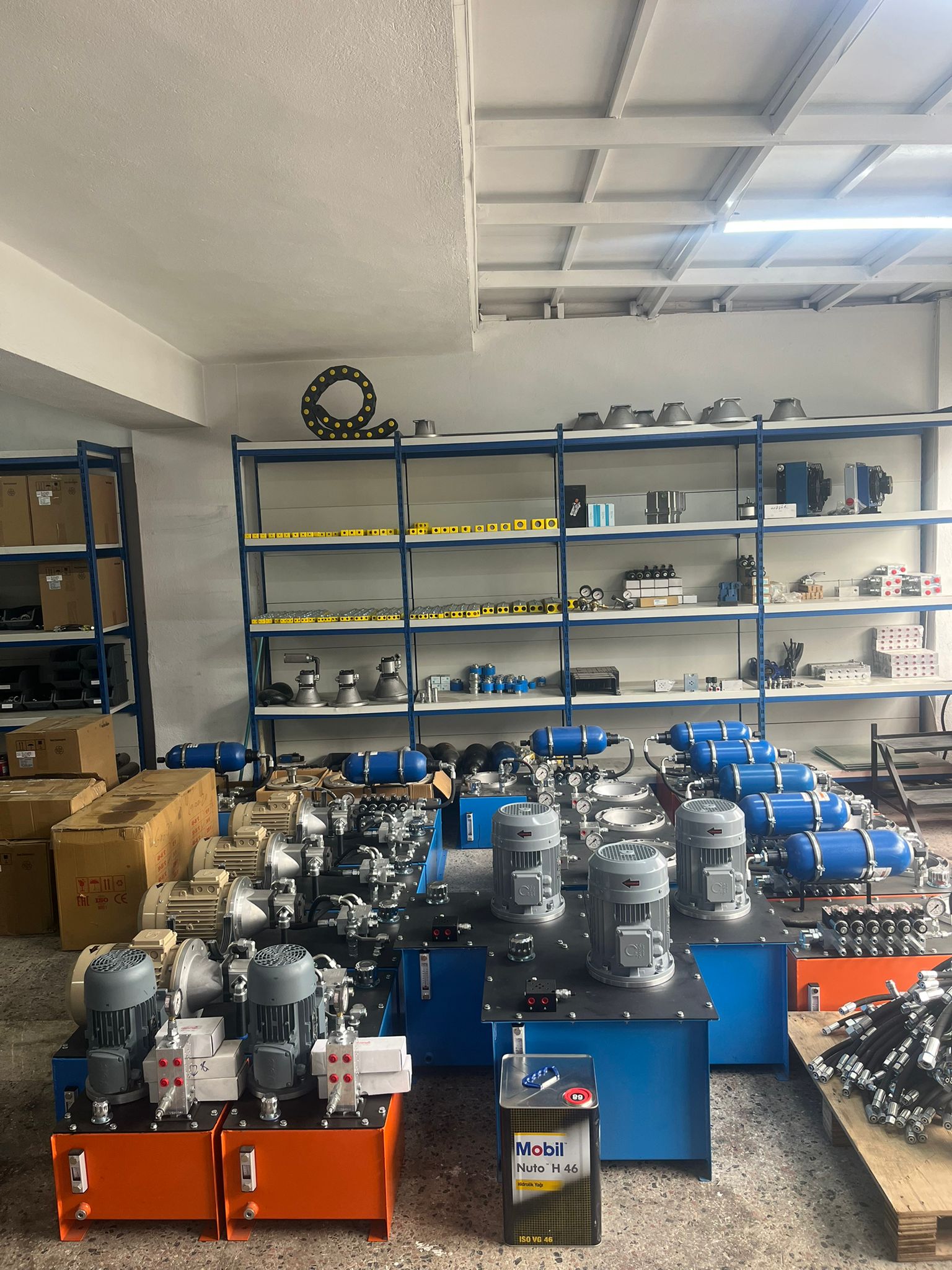 Özel İmalat Hidrolik Güç Üniteleri